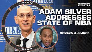 Stephen A. urges Adam Silver to bring back more physicality in today’s NBA 👀 | First Take