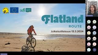 Flatland Route  -reitin julkaisutilaisuus 13.3.2024