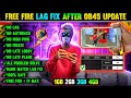 FREE FIRE LAG FIX 1GB 2GB RAM | FREE FIRE LAG PROBLEM  SOLVED | HOW TO FIX LAG 2GB 3GB 4GB MOBILE 📲