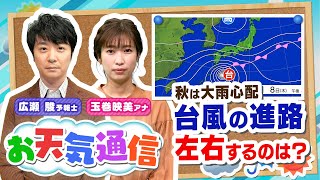 【解説】「台風１４号」近畿地方に接近　１０月の台風は過去に大きな被害も　気象予報士がテレビより少～し長く解説します！（2020年10月8日）