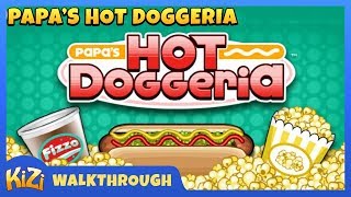 [Kizi Games] Papa's Hot Doggeria → Gameplay