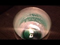 Candle burning in slow mo