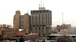 Genesee Towers surrender Flint's skyline