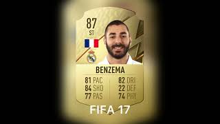 Karim Benzema FIFA Evolution