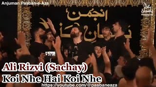 Koi Nhe Hai Koi Nhe | Ali Raza Rizvi (Sachay) | Shab e Dari Anjuman e Pasban e aza | 1446/2024