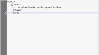 Servlet Hello World