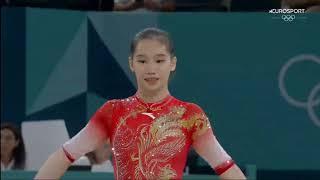 Ou Yushan Floor Team Final 2024 Olympics