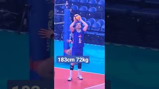 Captain France 🇫🇷 Benjamin Toniutti volleyball setter vnl