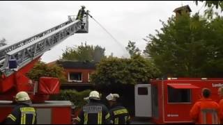 Kita durch Brand komplett zerstört