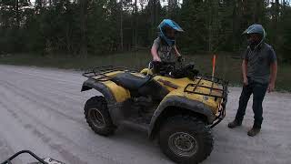 2008 Yamaha grizzly 450 ride