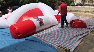 V2  Deflating  Spider TENT by FLY AWAY   Inflatable Advertising Lebanon