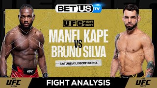 Manel Kape vs Bruno Silva | UFC Fight Night Expert Predictions, Picks and Best Bets