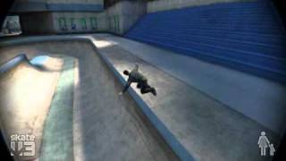 Xbox - Skate 3 - University district - Super-ultra mega-park - The big jump