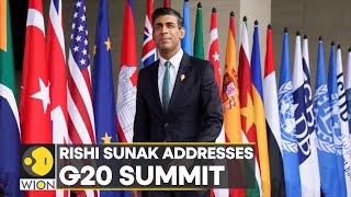 G20 meet: UK Prime Minister Rishi Sunak addresses summit | Latest News | WION