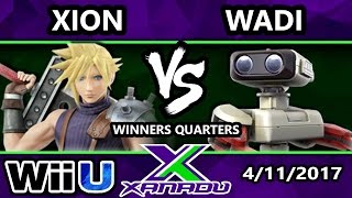 S@X 197 - Xion (Cloud) Vs. InC | Wadi (ROB) - SSB4 Winners Quarters - Smash for Wii U - Smash 4