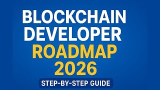 Blockchain Developer Roadmap 2026 | Step-by-Step Guide to Becoming a Blockchain Developer