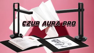 CZUR Aura Pro! Turn Your Old Books Into digital ones!