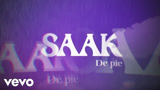 Saak - De Pie (Lyric Video)