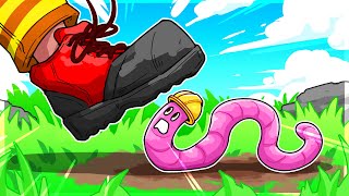 They made a game about CRUSHING WORMS!?