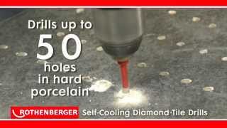 Self Cooling Diamond Tile Drill - 89909