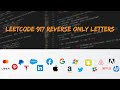 LeetCode 917 Reverse Only Letters