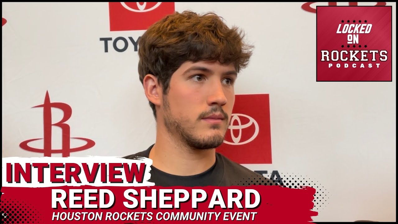 Reed Sheppard | Houston Rockets Media Availability | 2024-2025 NBA ...