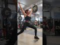 kara looking good with an easy 53kg clean and jerk weightlifting