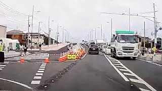 【車載】令和4年8月の吉川橋交通切替前【埼玉県】