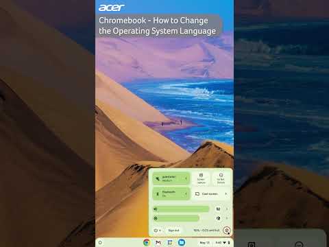 Chromebook – How to Change the Operating System Language