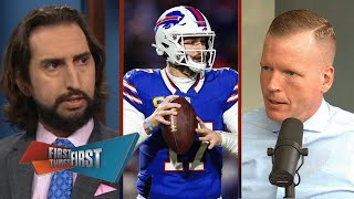 FIRST THINGS FIRST |  This is too high - Nick RIPS Chris Simms for ranking Josh