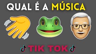 ADIVINHE A MÚSICA DO TIK TOK COM EMOJIS - DESAFIO MUSICAL #56