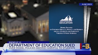 ACLU sues Virginia Department of Education over rights of transgender students