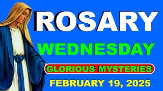 Holy Rosary For Today | Glorious Mysteries 2/19/2025 | Catholic Rosary Prayer —Holy Rosary 247