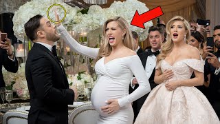 On His Wedding Day with Mistress, Billionaire’s Pregnant Wife Arrives and Slaps Him Front Everyone