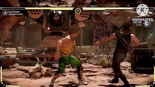 Johnny Cage Vs Rambo - Fight Highlights - Mortal Kombat