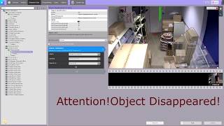 AxxonSoft Object Disappearance Detection