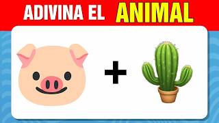 Adivina 40 Animales Por los EMOJIS 🦧🦥🪼 🦚 🤔 Nivel: EXPERTO | Adivina el emoji raro 😵‍💫