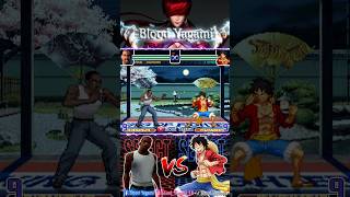 CJ VS Luffy #kof2002 #kof #mugen #onepiece