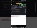 Invalid Input Shake Animation with HTML and CSS in less than one minute #shorts