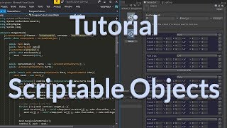 Tutorial: ScriptableObjects - Item database in Unity.