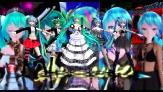 【MMD】 1080p Applause - [H]estia Sama TDA models