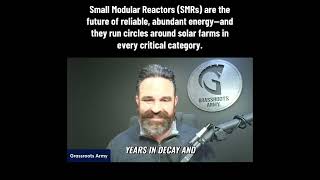 Small Modular Reactors (SMRs) Are The Future of Reliable, Abundant Energy Compared to Solar And Wind