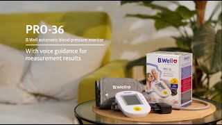 B.Well PRO-36 Automatic blood pressure monitor