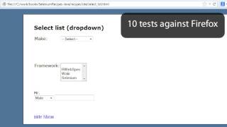Selenium Recipes (Java) in Action