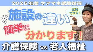 ケアマネ試験2025年対策 介護保険／老人福祉の施設