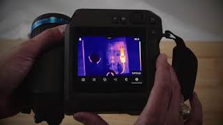 FLIR T500 Series Thermal Camera  Geometric Area Calculation