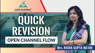 Quick Revision | Open Channel Flow