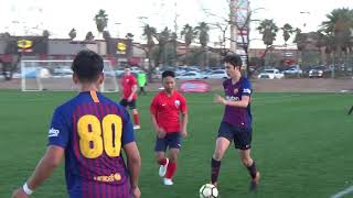 Barca U16 vs Iowa ODP