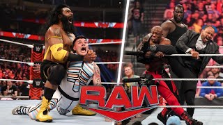 WWE Bobby lashley Destroy Omos & MVP! | Veer Mahaan vs mysterio's? | RAW Highlights