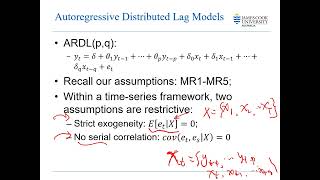 BX2122/EC5216 Topic 9-2 Regression with Time Series Data: Stationary Variable